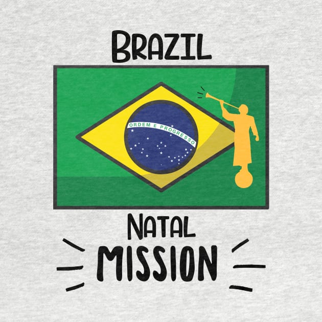 Brazil Natal Mormon LDS Mission Missionary Gift Idea by TruckerJunk